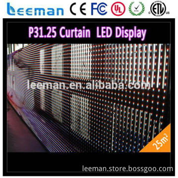 Leeman P37.5 full-color Led Curtain/Mesh Display Screen/led module/LED display